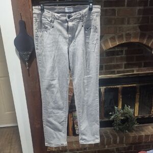 Lane Bryant Light Gray Straight Leg Jeans